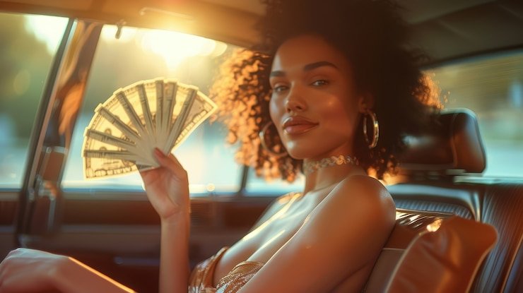 Blackjack dealer dealing cards in real time