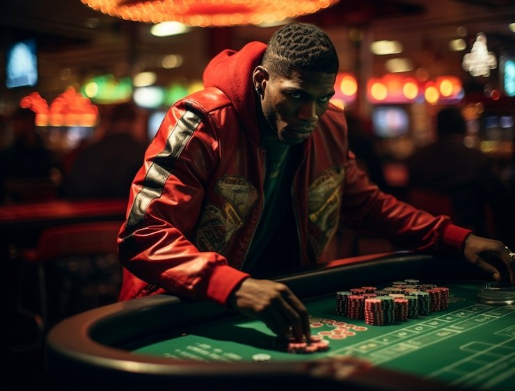 Progressive jackpot display showing accumulating prize pool