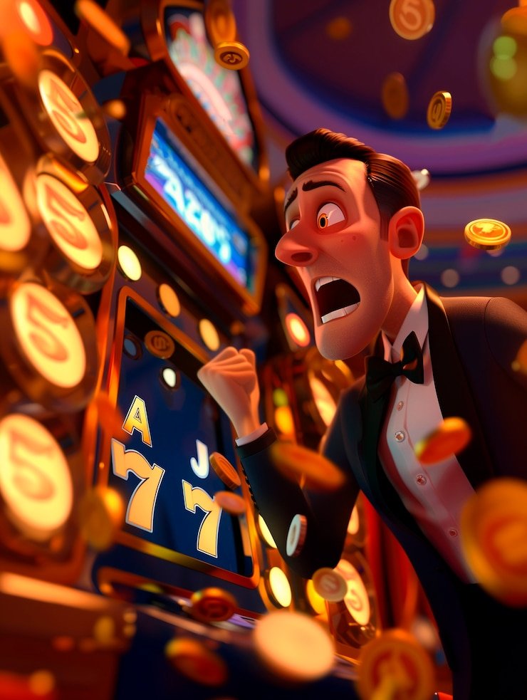 3446 slot MSC live blackjack dealer at multi-camera studio table